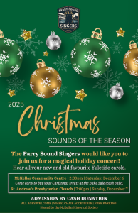 2025 Christmas Sounds of the Season Poster